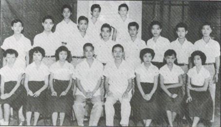 Chinese graduates, 1954